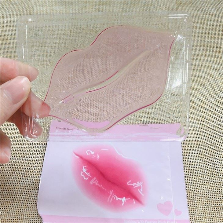 pink lip mask